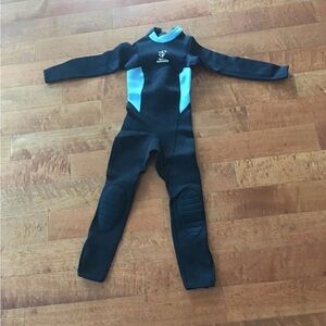 Seavenger Black and Blue Neoprene Wetsuit